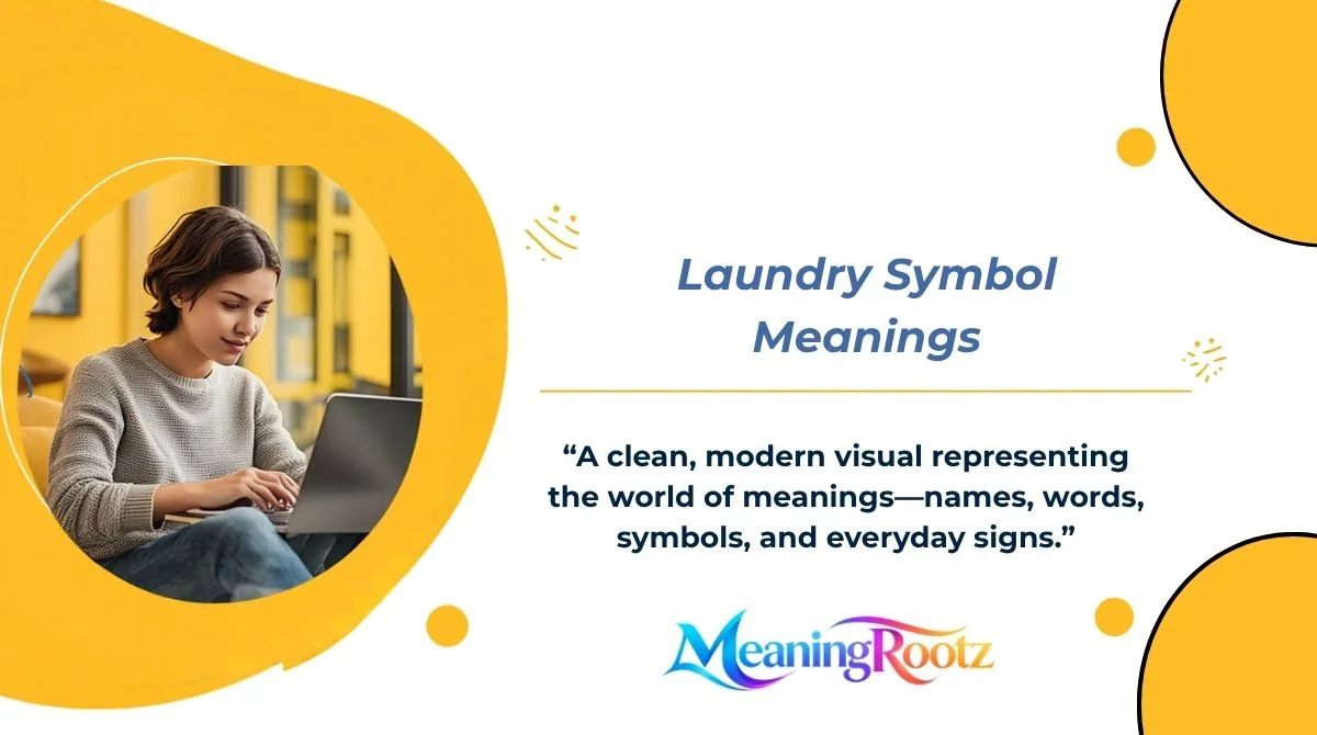 Laundry Symbol Meanings