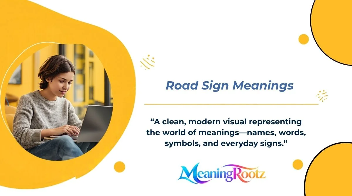 Road Sign Meanings